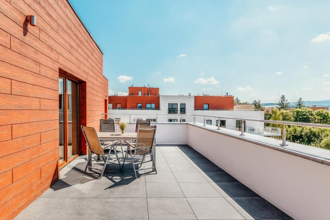 Apartament Widokowy - Penthouse Z Tarasem Кудова-Здруй Екстер'єр фото